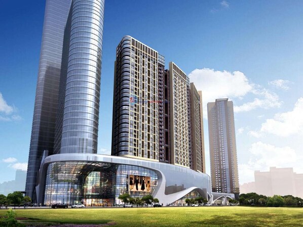 Front of property - Shenzhen U-Home Apartment Binhe Times (Shenzhen)