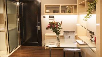 Suite supĂ©rieure, vue sur le jardin | Centre dâaffaires