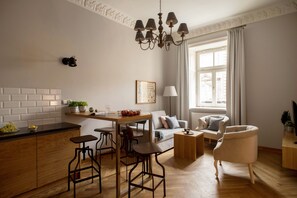 Living area - Belle Epoque Residence (Kraków)