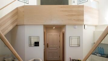 Deluxe-Apartment (Two-Level) | Hochwertige Bettwaren, Zimmersafe, Schreibtisch