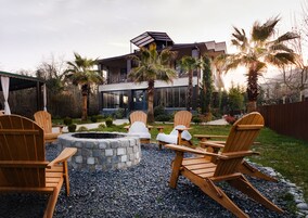 Fachada de la propiedad