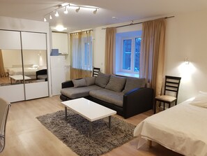 Basic Room | 1 bilik tidur, langsir/tirai gelap terus, seterika/papan seterika 