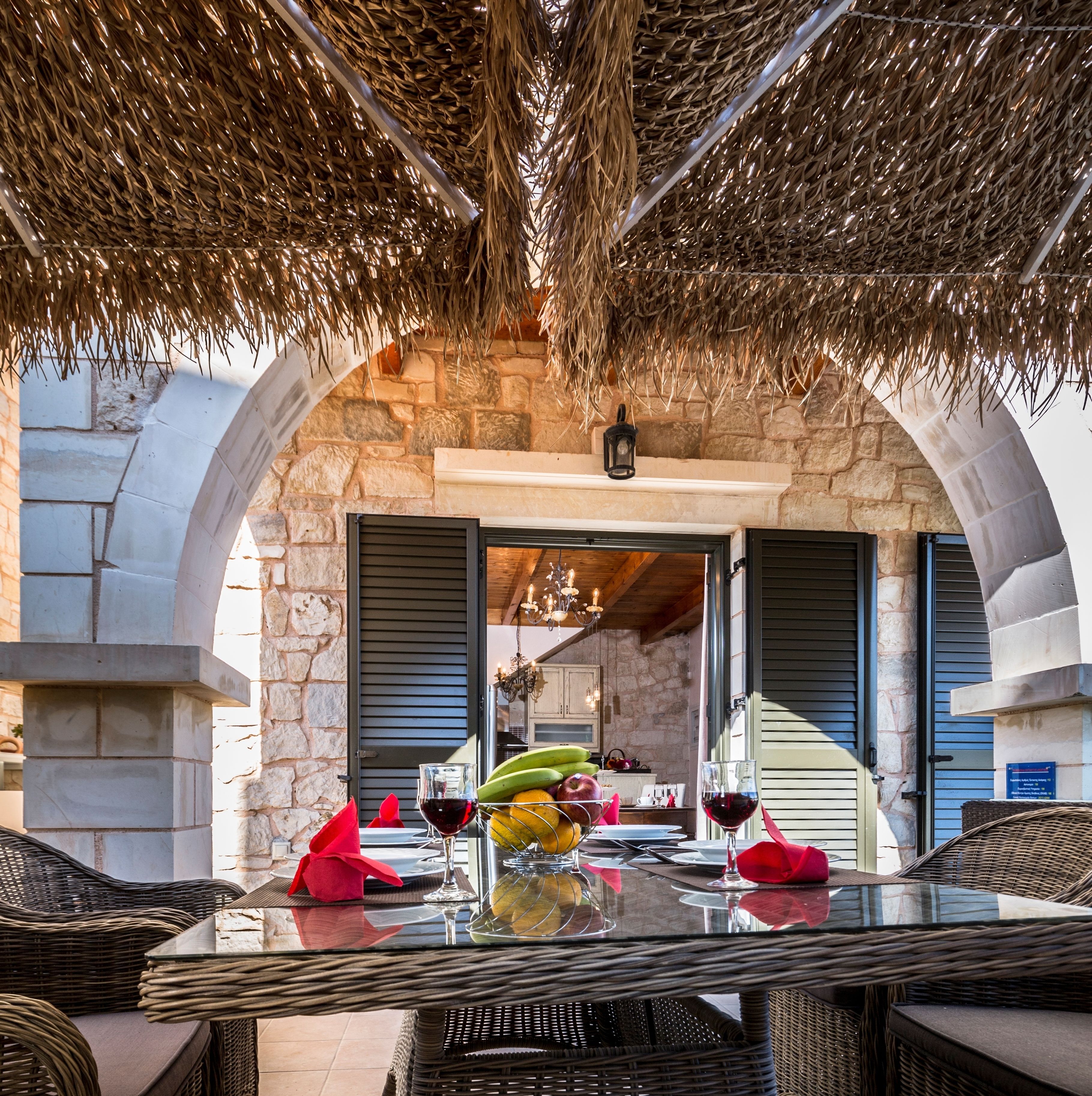 Superior-Villa, 2 Schlafzimmer, eigener Pool (Christy) | Blick vom Balkon