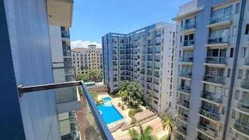 Estúdio, vista para a cidade | Terraço/pátio