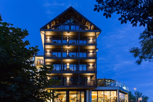 Front of property – evening/night