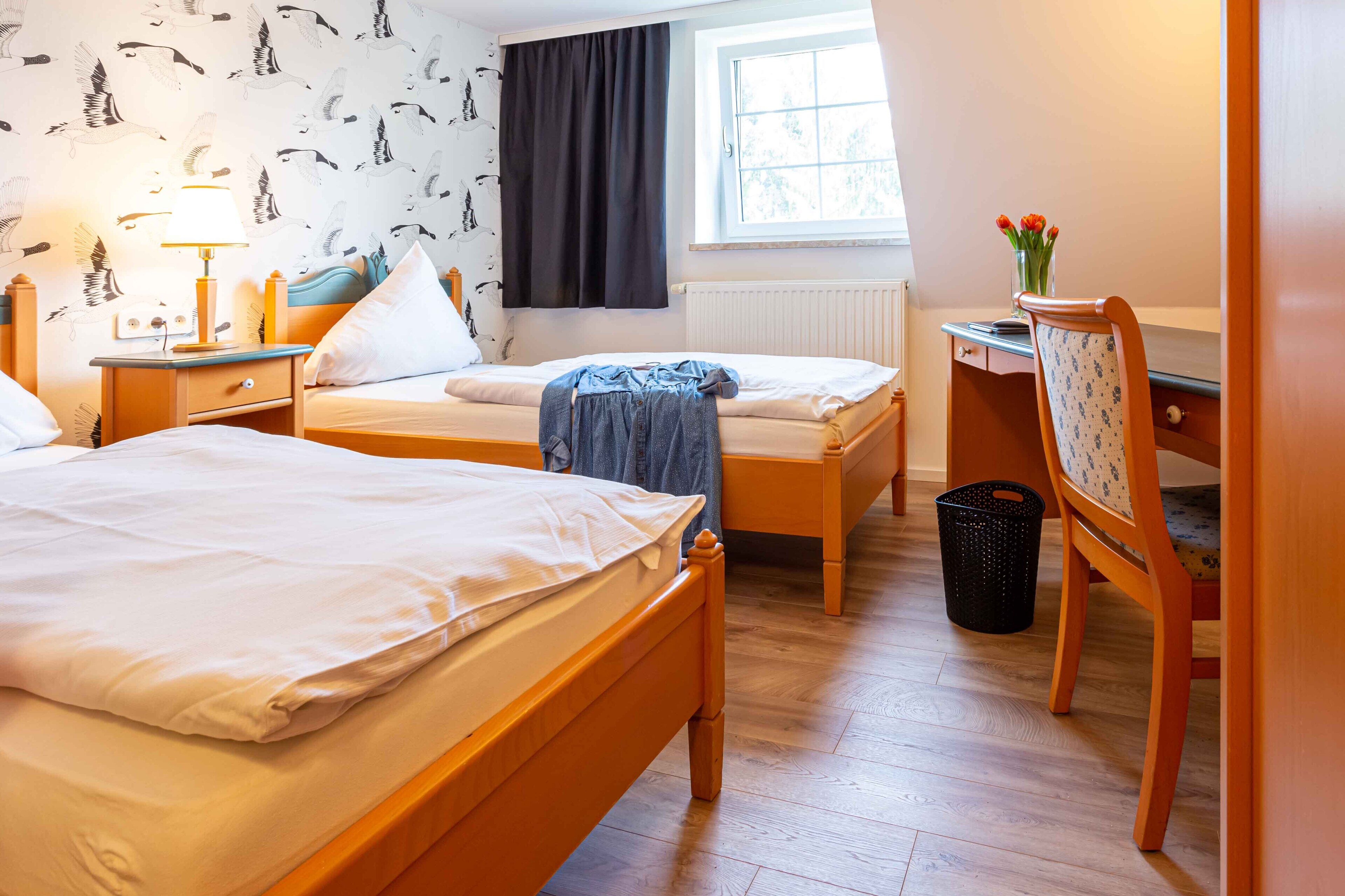 twin room | 1 bedroom, hypo-allergenic bedding, down duvets, individually decorated