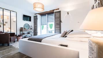1 habitación y ropa de cama de alta calidad