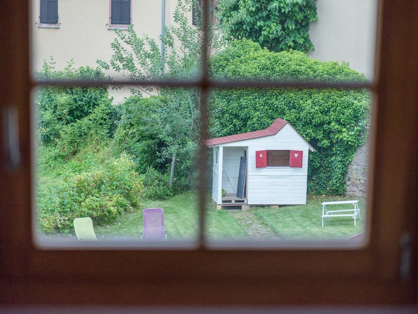 Utsikt fra overnattingsstedet