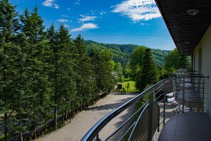 Blick von der Unterkunft