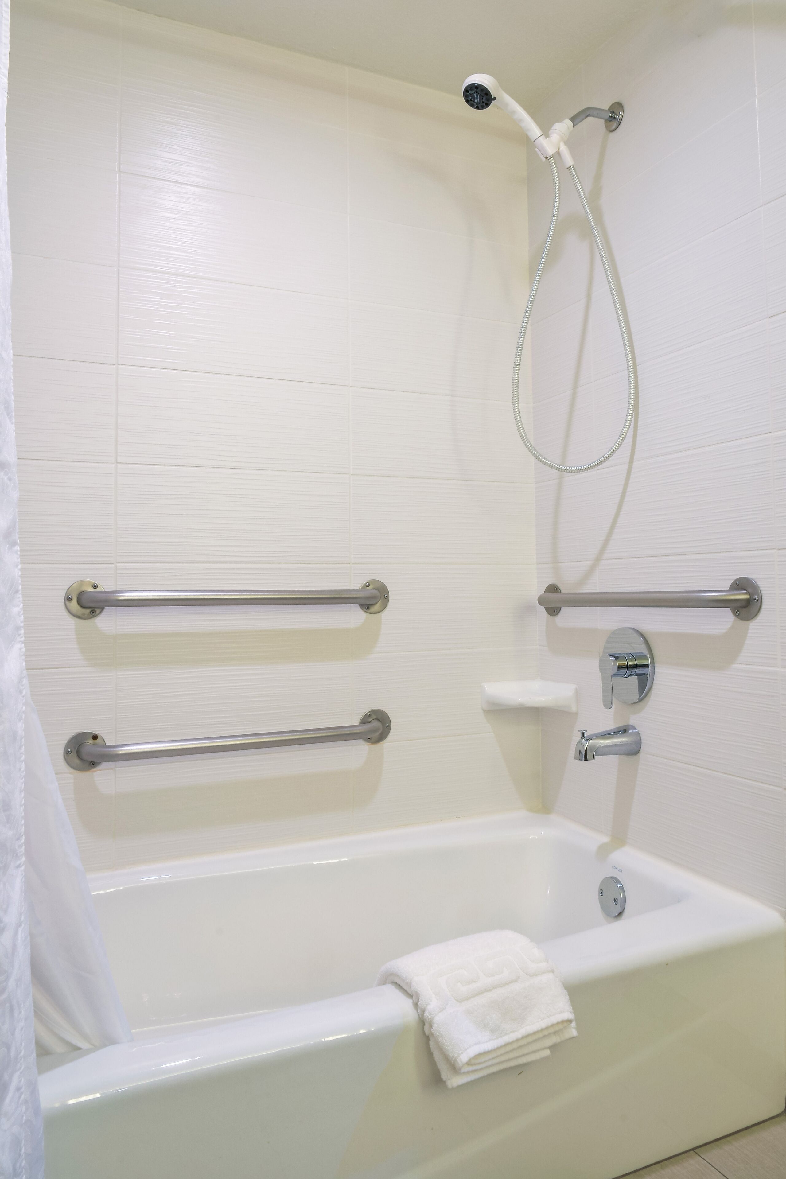 free toiletries, hair dryer, towels, soap