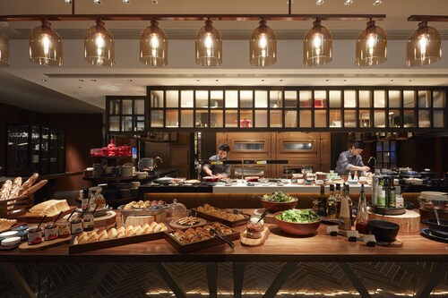朝食ビュッフェ