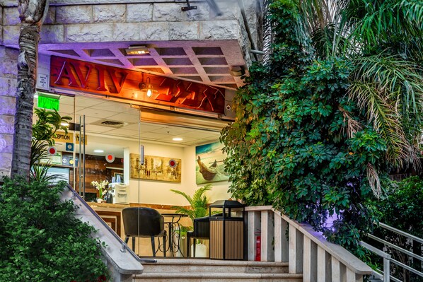 Fachada de la propiedad