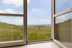 Uitzicht vanuit accommodatie