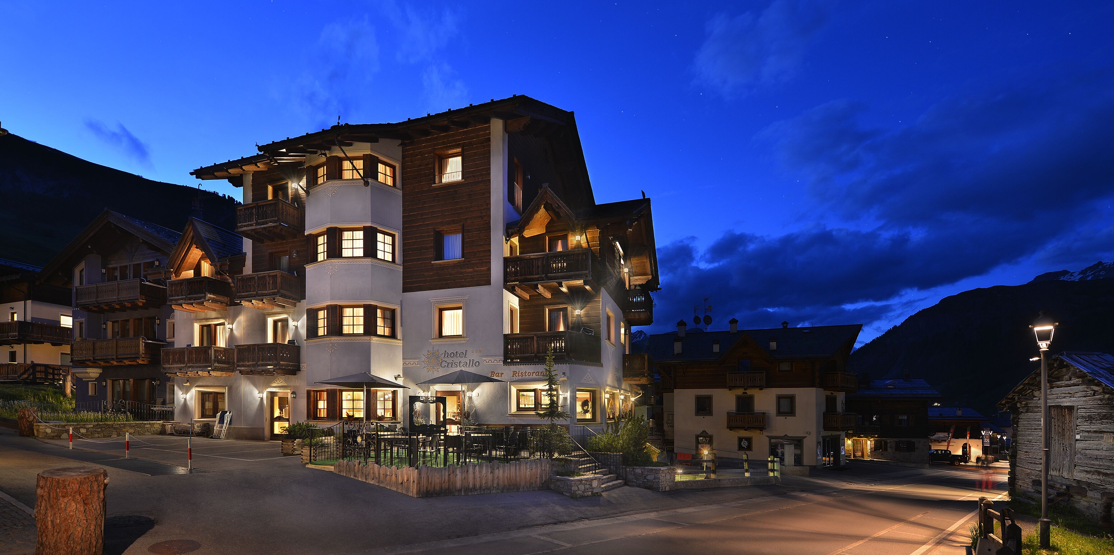 front of property – evening/night