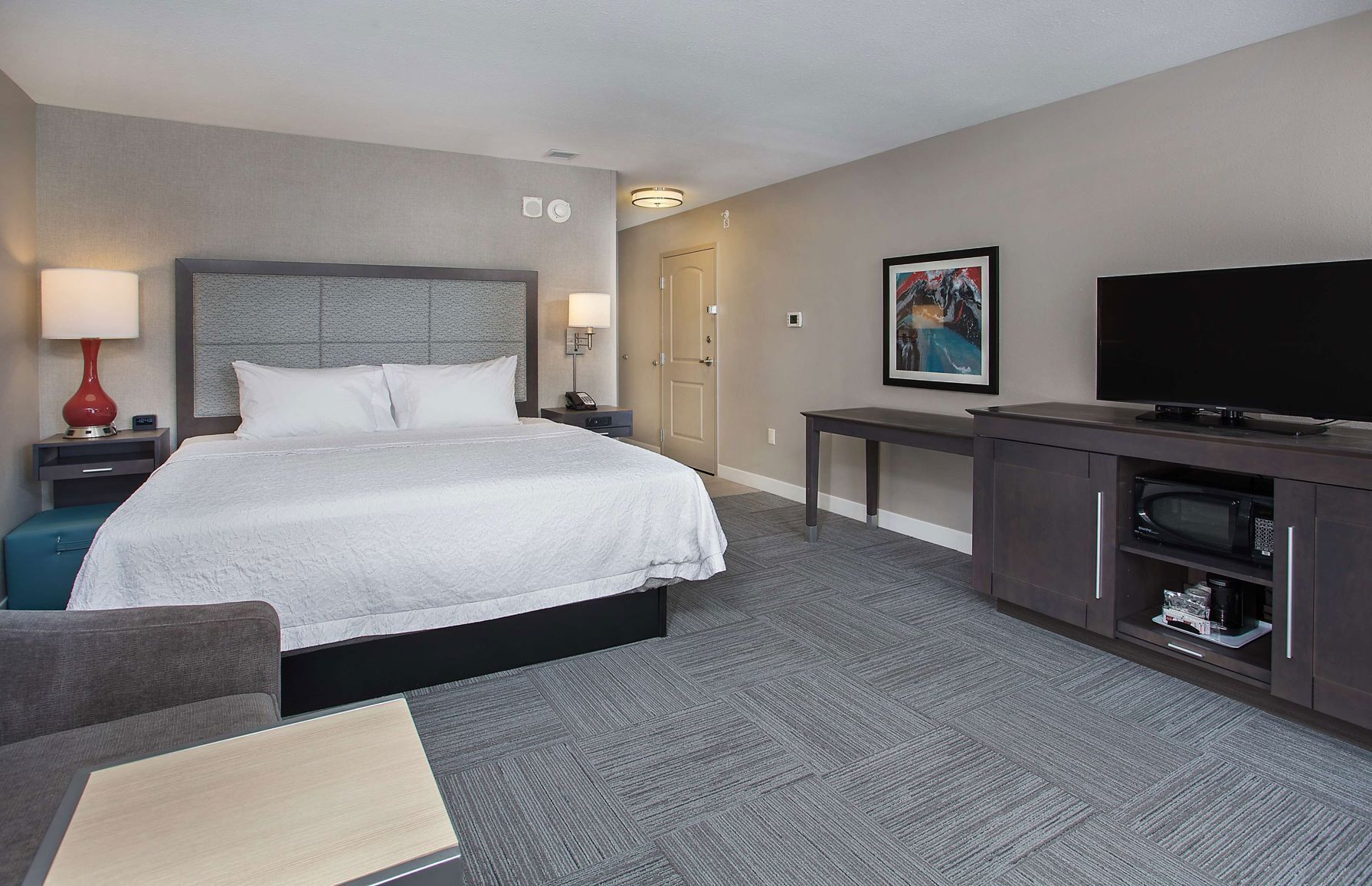 In-room safe, blackout drapes, iron/ironing board