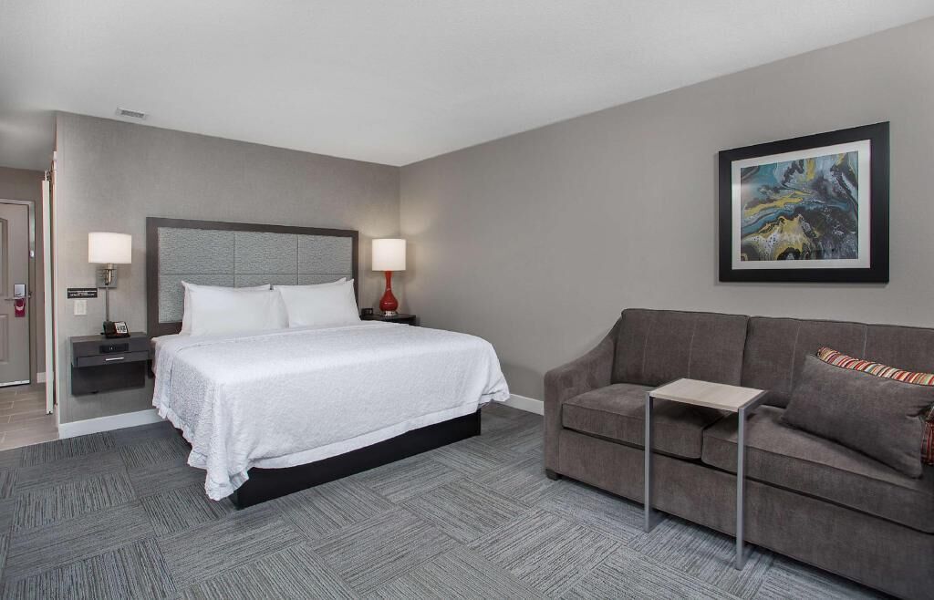 In-room safe, blackout drapes, iron/ironing board