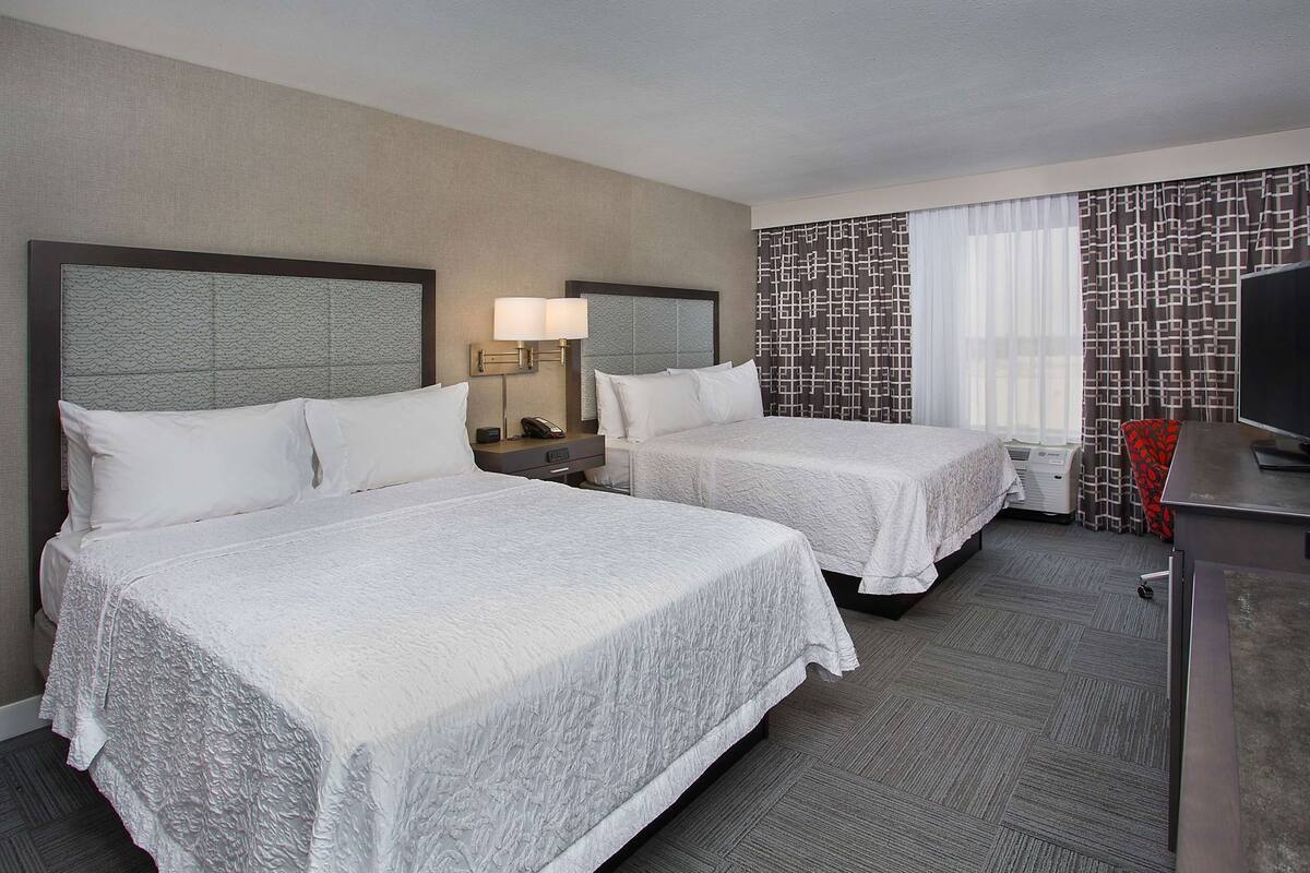 In-room safe, blackout drapes, iron/ironing board