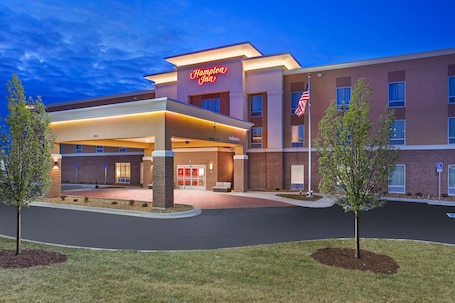 Bahagian luar. Hampton Inn Vincennes