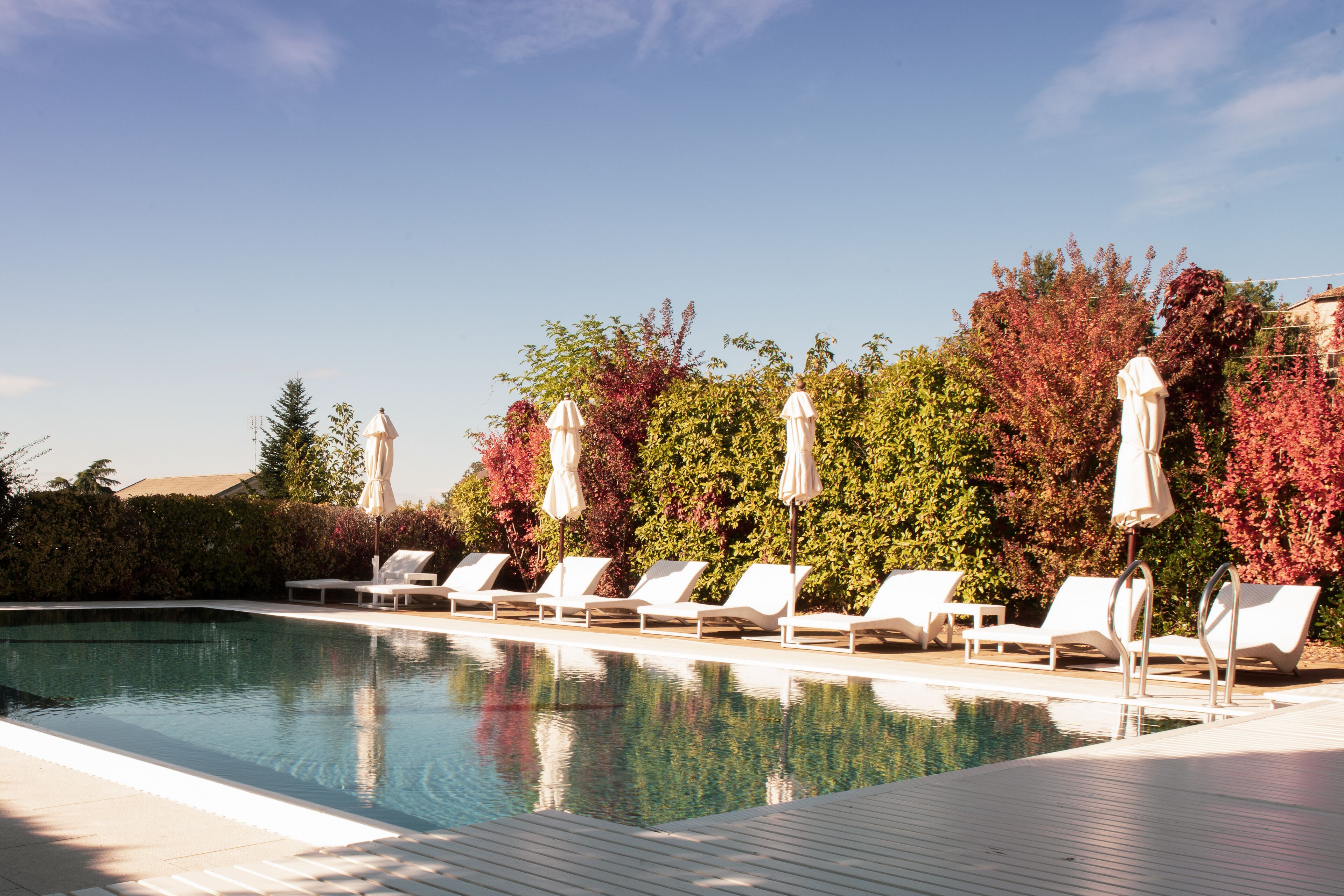 Seasonal outdoor pool