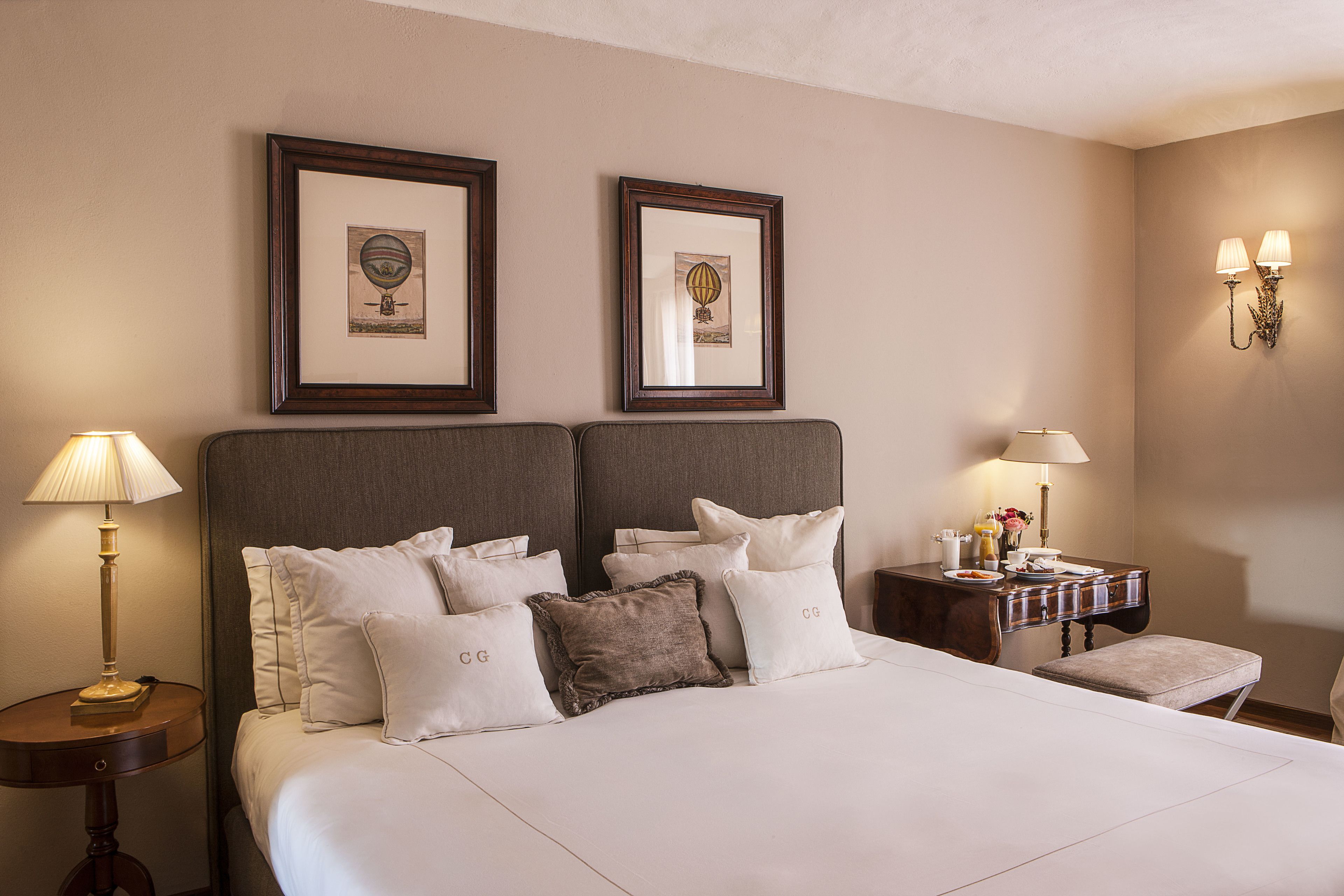 Egyptian cotton sheets, premium bedding, down duvets, memory-foam beds