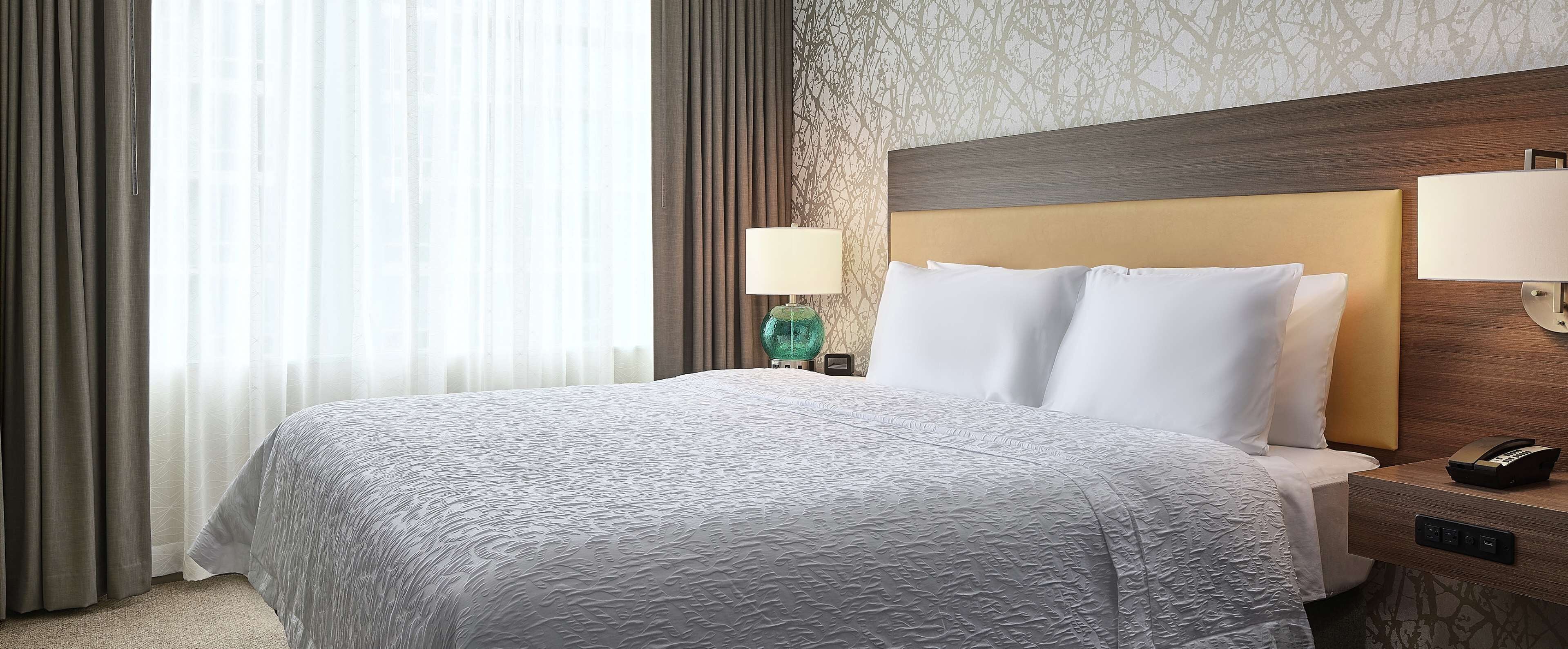 premium bedding, desk, iron/ironing board, free wifi