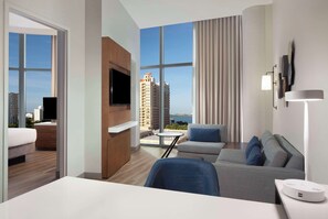 47-inch flat-screen TV with digital channels, TV, pay films - Embassy Suites by Hilton Sarasota, FL (Sarasota)