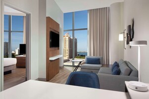 Televisión de pantalla plana de 47 pulgadas con canales digitales