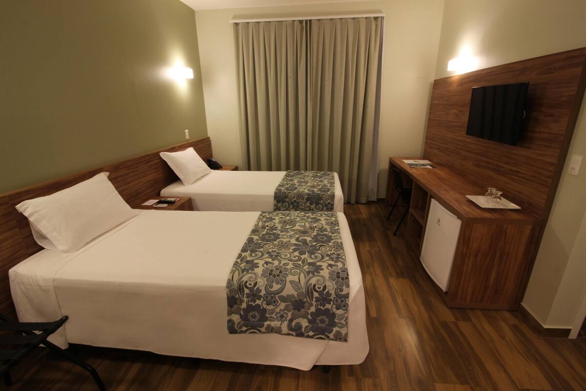 Minibar, in-room safe, desk, blackout curtains