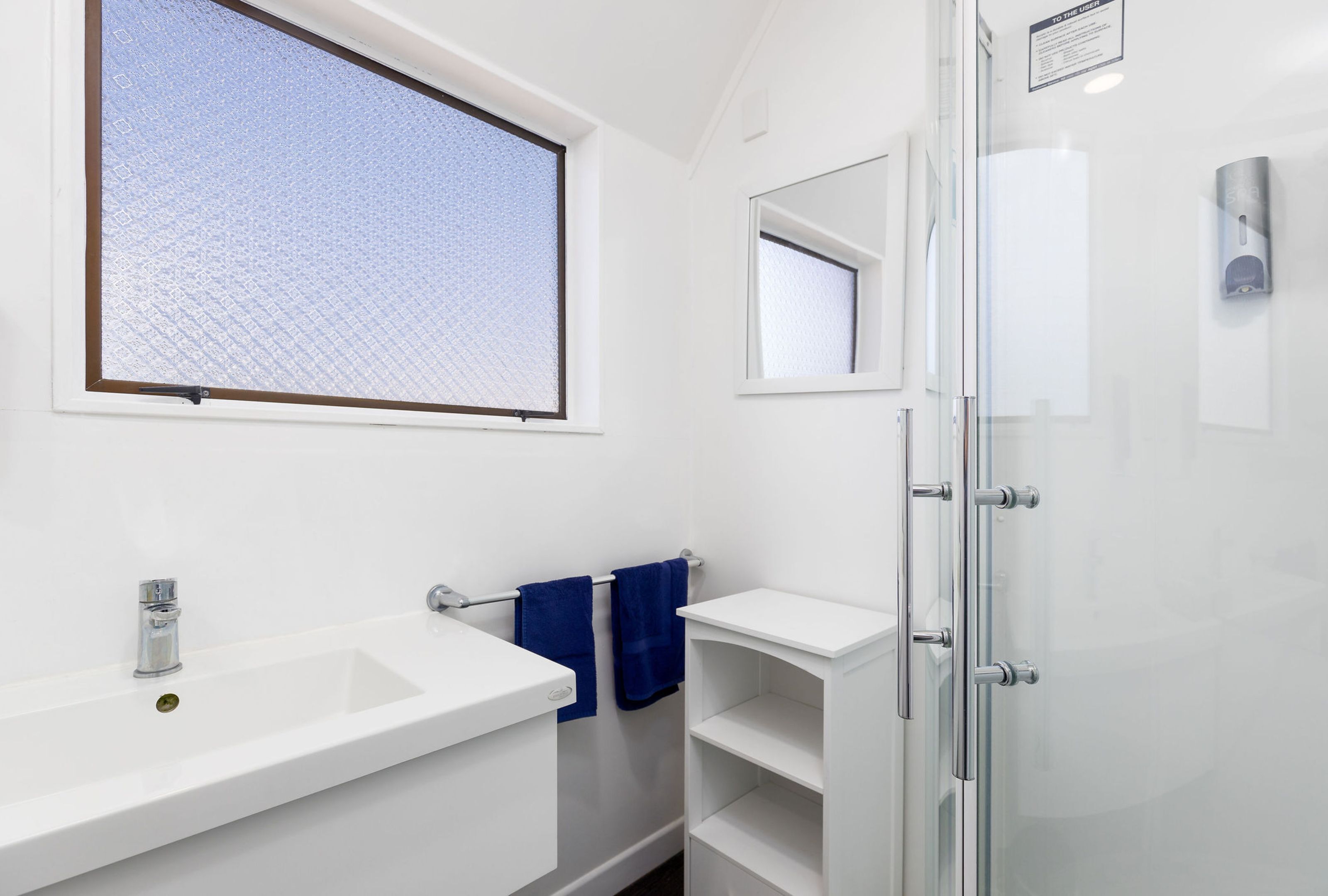 two bedroom | bathroom | free toiletries, hair dryer, towels, soap