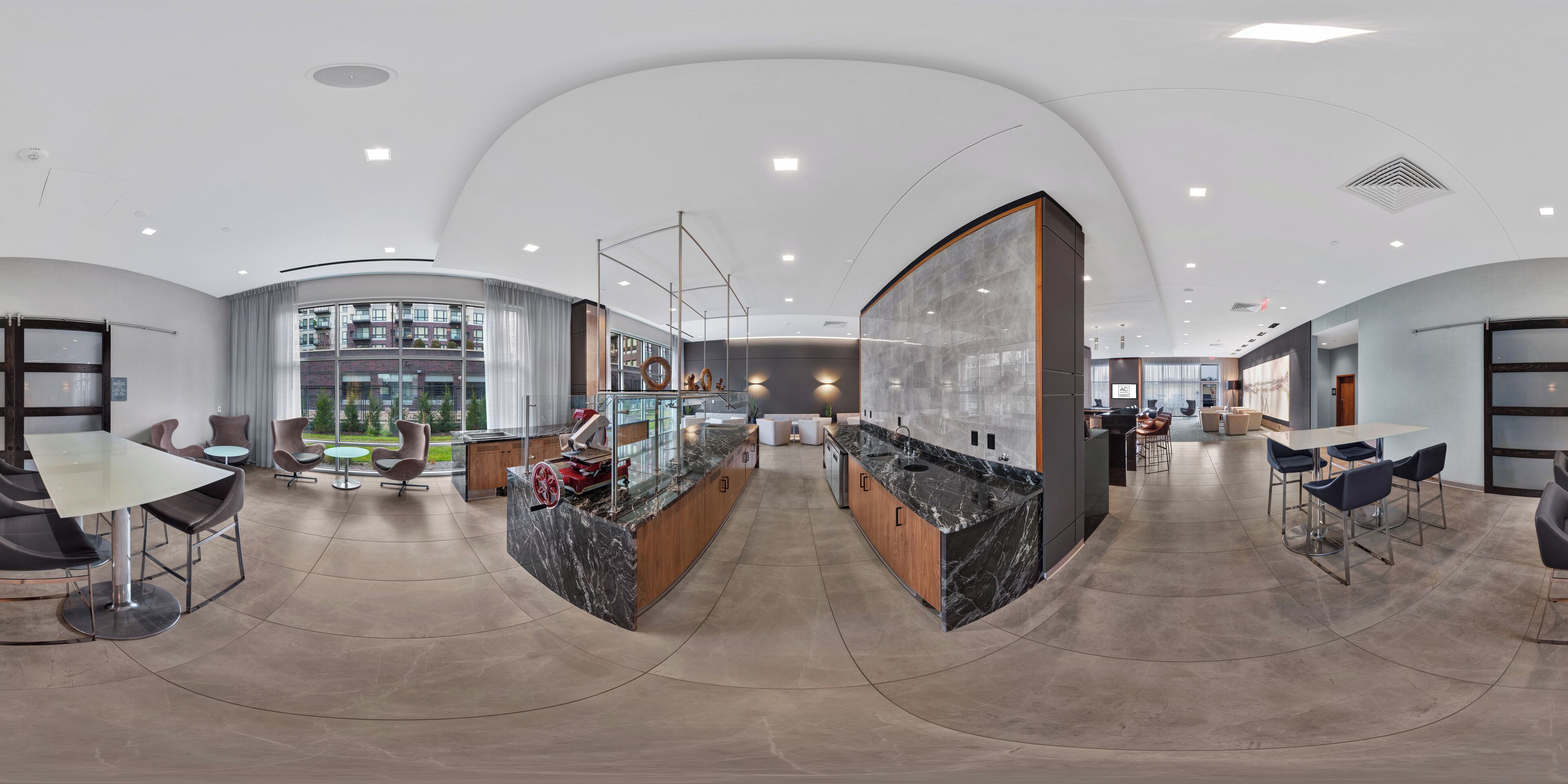 Sittområde i lobbyn