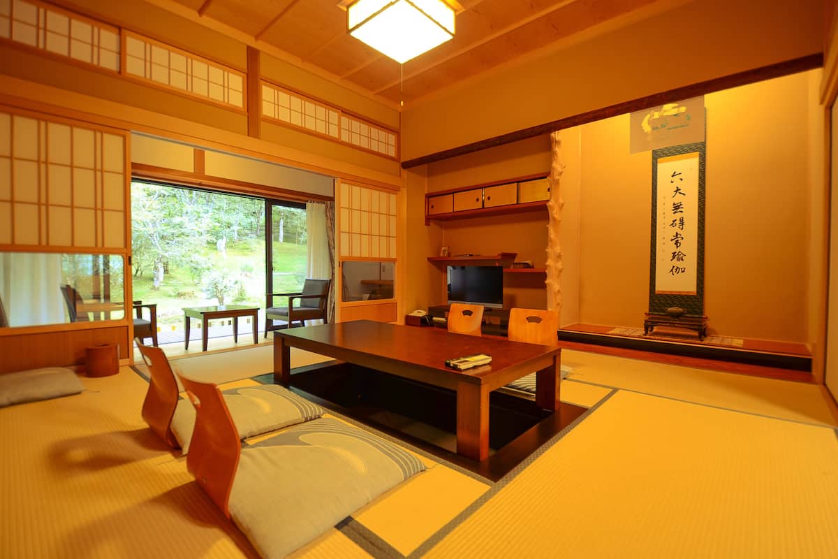 ห้องดีลักซ์, วิวสวน, อาคารเสริม (Japanese Style) | ผ้านวมขนเป็ด, ตู้นิรภัยในห้องพัก, Wi-Fi ฟรี, ผ้าปูที่นอน