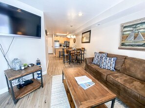 Télévision, cheminée