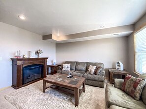 TV, fireplace, video games, table football - 3 Bedroom Lake View Condo 874 #1 (Bear`s Den) (Garden City)