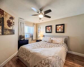 1 غرفة نوم وواي فاي وملاءات أسرّة