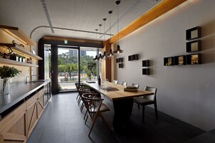 Sala de estar en el lobby