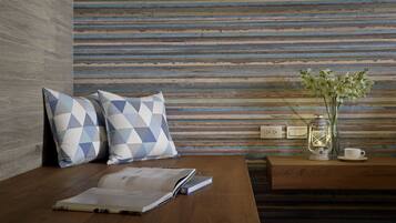 Standard Double Room, 1 Queen Bed | Minibar, individually decorated, desk, laptop workspace