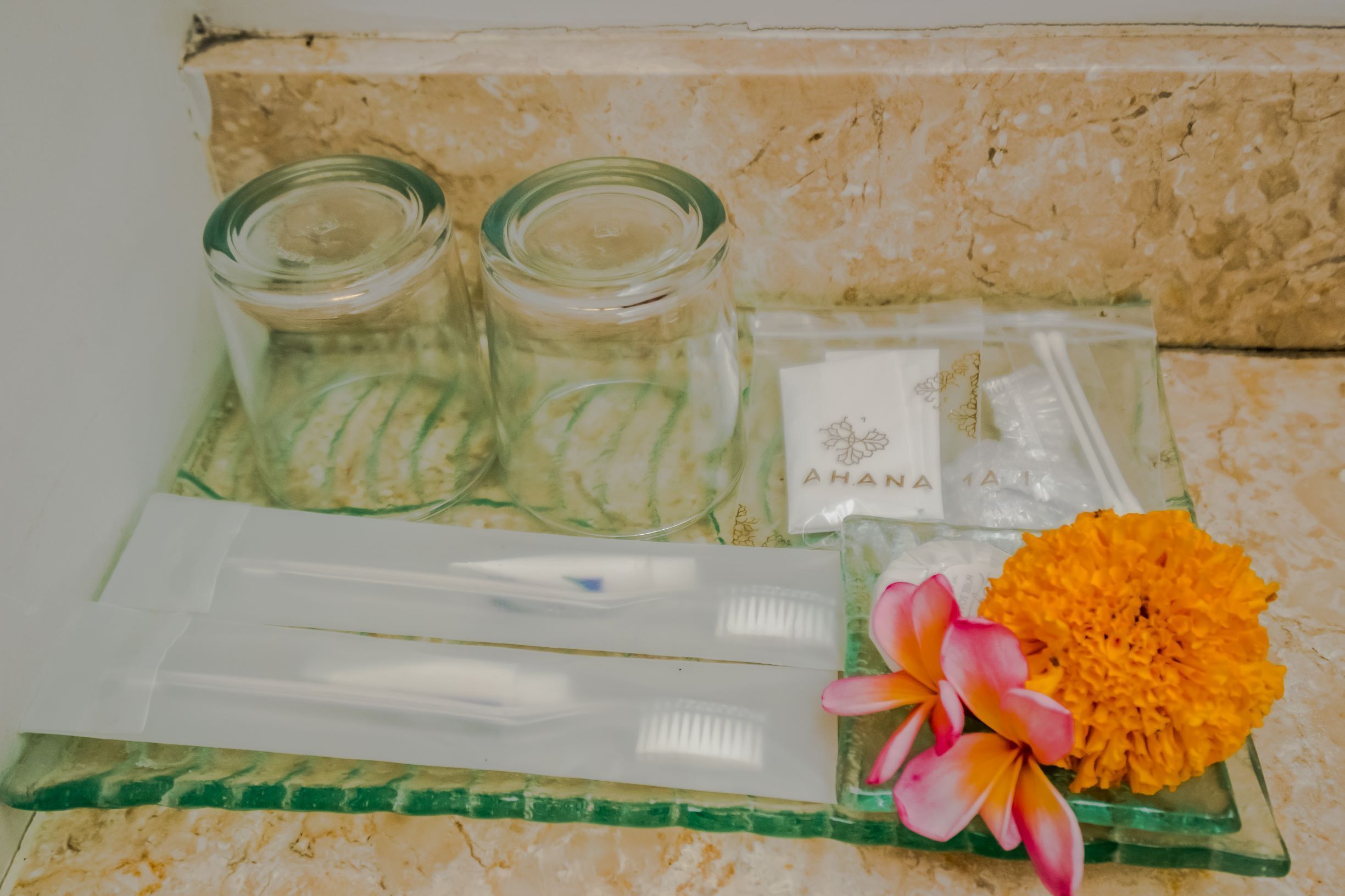 shower, free toiletries, hair dryer, slippers