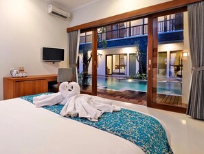 1 bedroom, minibar, in-room safe, desk - Mahana Boutique Apartment (Denpasar)