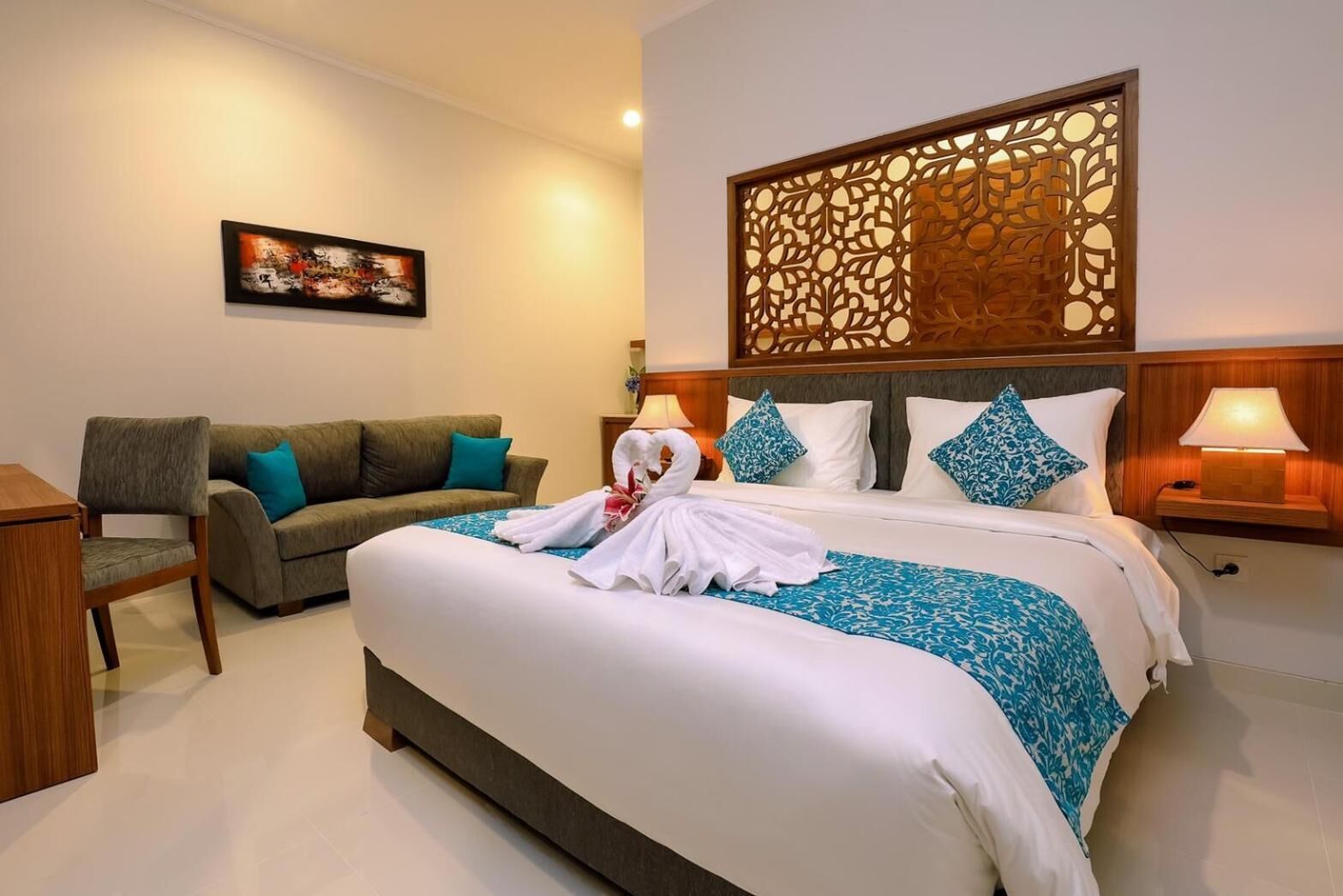 1 bedroom, minibar, in-room safe, desk