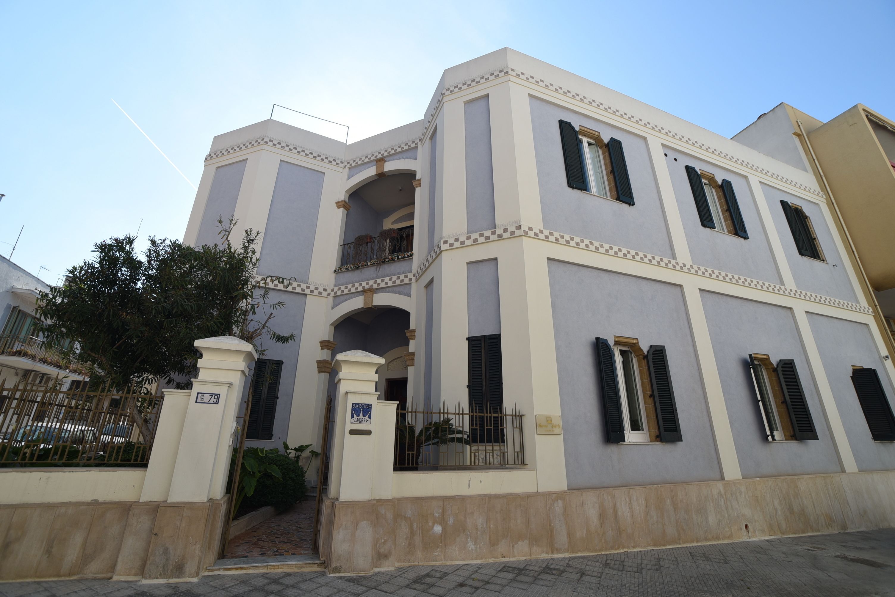 Façade de l’hébergement