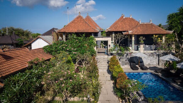 Voorkant van accommodatie