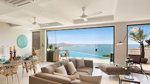 Villa, 3 Bedrooms, Private Pool | Living area