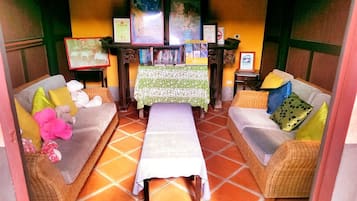 Sala de estar en el lobby