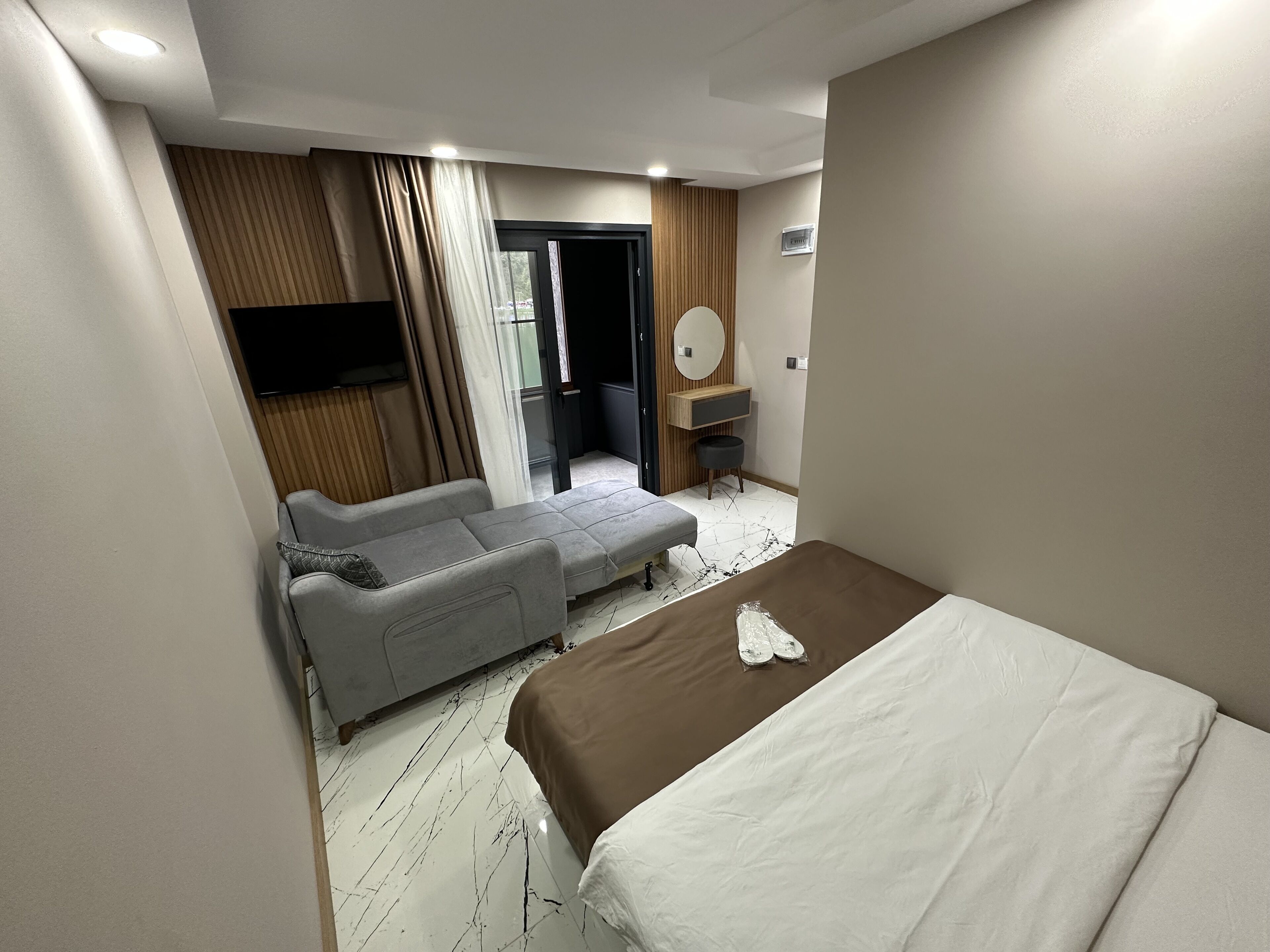 premier triple room | premium bedding, minibar, desk, laptop workspace