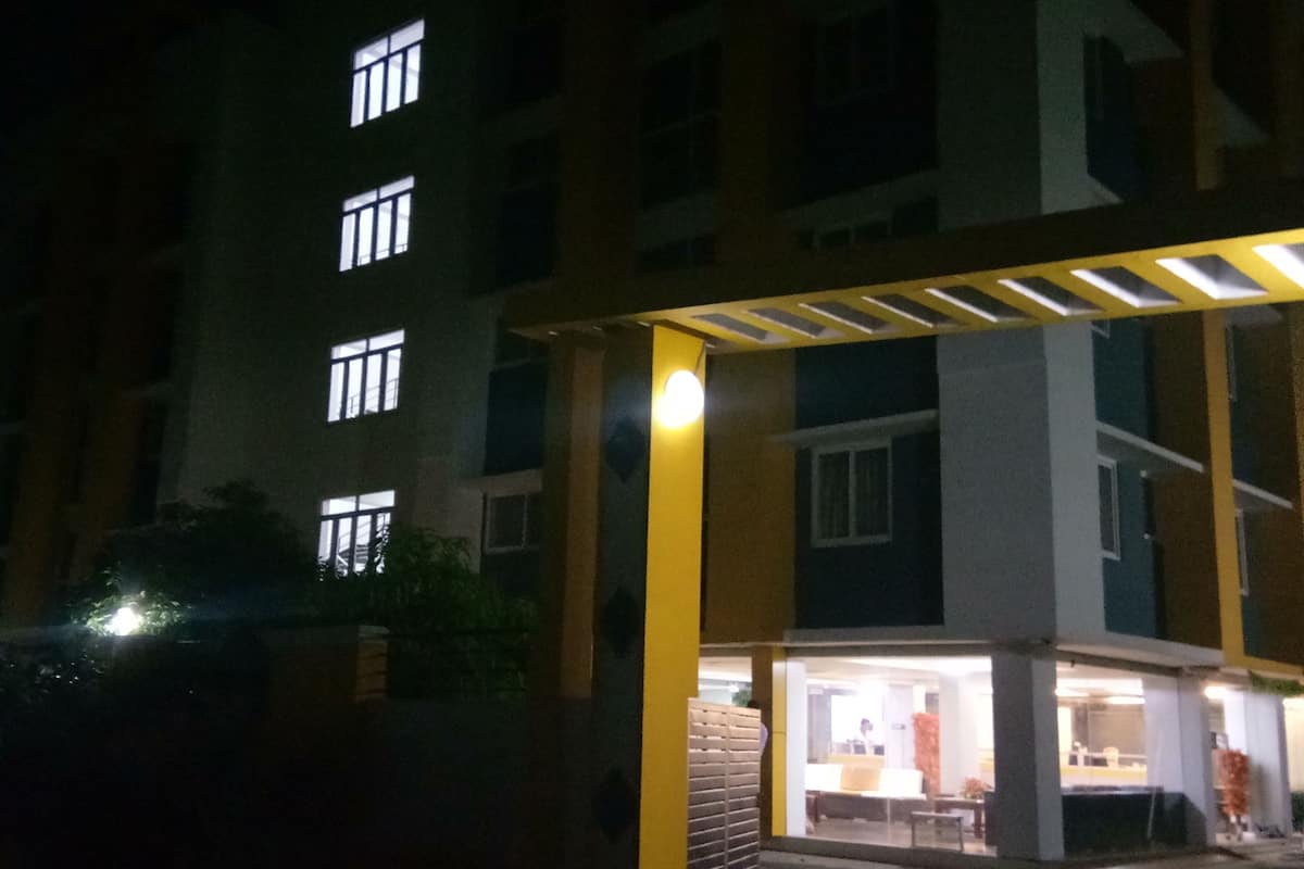 front of property – evening/night