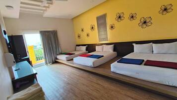 Individually furnished, blackout curtains, free WiFi