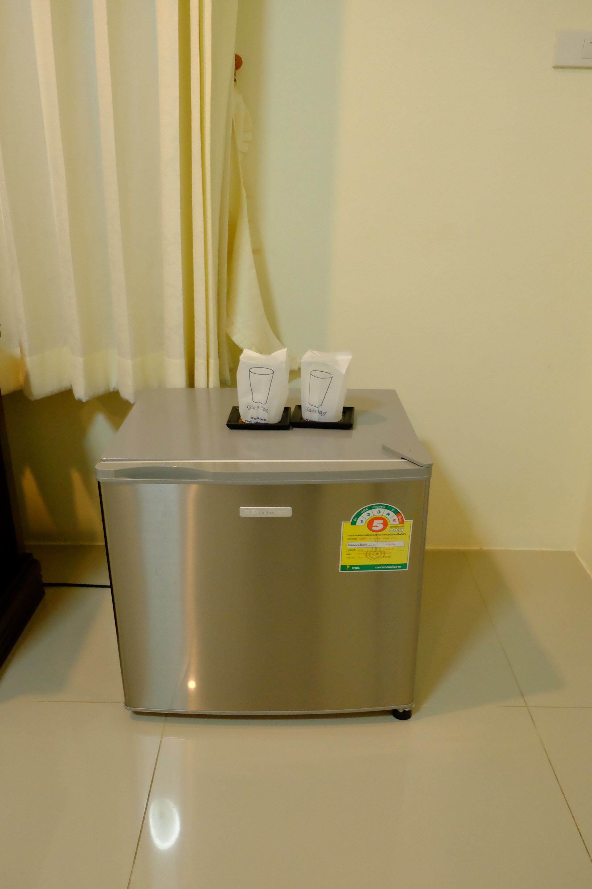 superior room | mini fridge