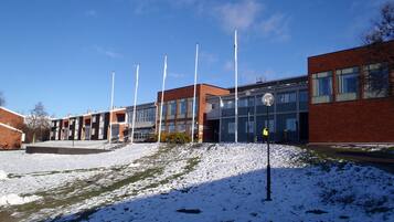 Fachada de la propiedad