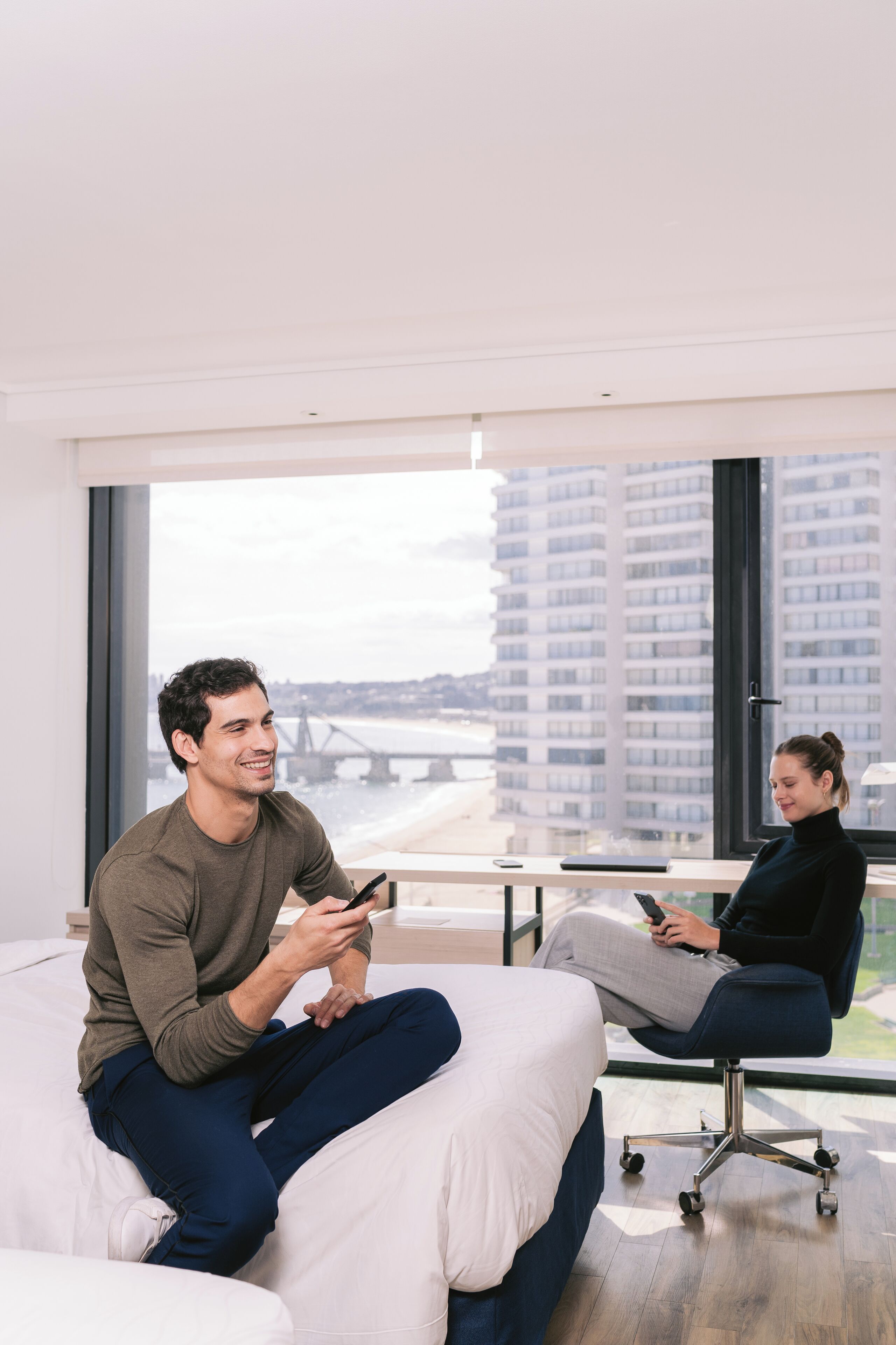 premium twin room, 2 single beds, sea view | beach/ocean view