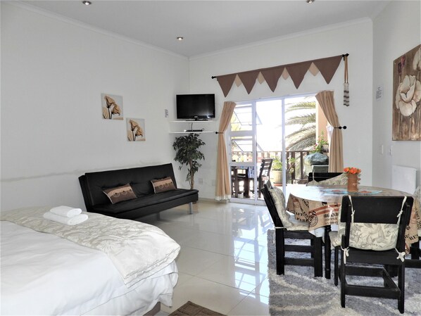 Luxury Single/Double Room  | Living area